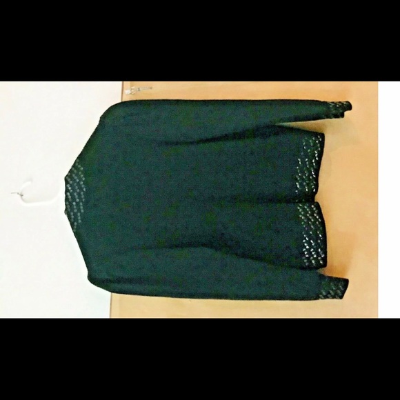 St John Knit Sweater Sequins Small Evening size 10 Holiday - Picture 13 of 16